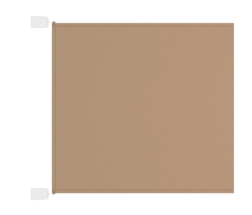 vidaXL vertikāla markīze, pelēkbrūna, 180x1200 cm, Oksfordas audums