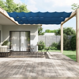 Vertikāla Markīze, Zila, 140X420 Cm, Oksfordas Audums Vidaxl