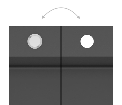 vidaXL virtuves izlietne, nerūsējošs tērauds, melna