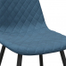 Virtuves Krēsli, 4 Gab., Zils Samts Vidaxl