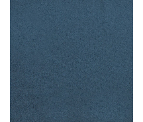 Virtuves Krēsli, 4 Gab., Zils Samts Vidaxl