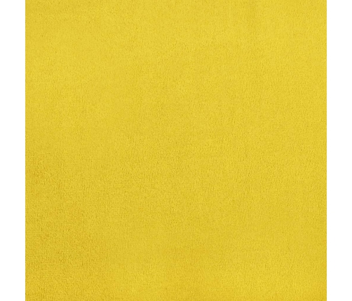 vidaXL virtuves krēsli, 4 gab., sinepju dzeltens samts