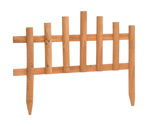 vidaXL zāliena apmales, 10 gab., egles koks, 4,4 m