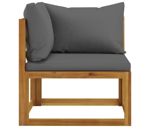 10-Daļīgs Dārza Atpūtas Mēbeļu Komplekts Ar Matračiem, Akācija Vidaxl