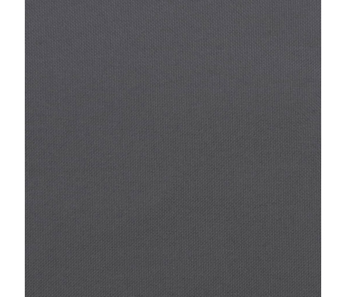 vidaXL dārza krēslu spilveni, 4 gab., pelēki, 40x40x7 cm, audums