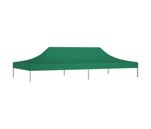 vidaXL dārza nojumes jumts, 6x3 m, zaļš, 270 g/m²