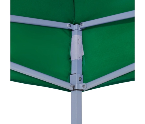vidaXL dārza nojumes jumts, 6x3 m, zaļš, 270 g/m²