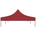 vidaXL dārza nojumes jumts, 6x3 m, vīnsarkans, 270 g/m²