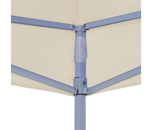 vidaXL dārza nojumes jumts, 4x3 m, krēmkrāsas, 270 g/m²