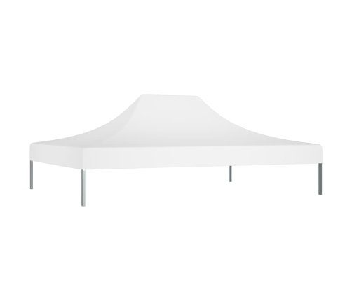 vidaXL dārza nojumes jumts, 4x3 m, balts, 270 g/m²