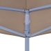 vidaXL dārza nojumes jumts, 4x3 m, pelēkbrūns, 270 g/m²