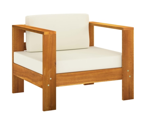 vidaXL 10-daļīgs dārza atpūtas mēbeļu komplekts ar spilveniem, akācija