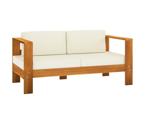 10-Daļīgs Dārza Atpūtas Mēbeļu Komplekts Ar Spilveniem, Akācija Vidaxl