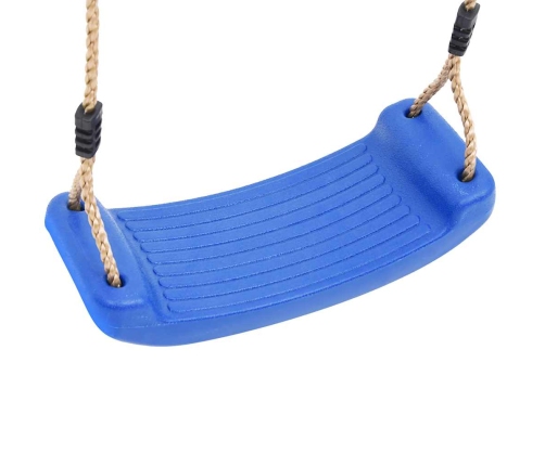 vidaXL bērnu šūpoles, zilas