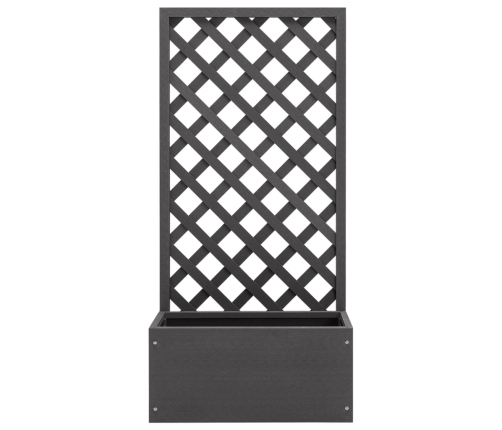 vidaXL vīteņaugu režģis ar puķu kasti, 65x30x135 cm, WPC