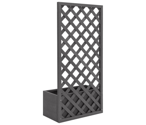 vidaXL vīteņaugu režģis ar puķu kasti, 65x30x135 cm, WPC