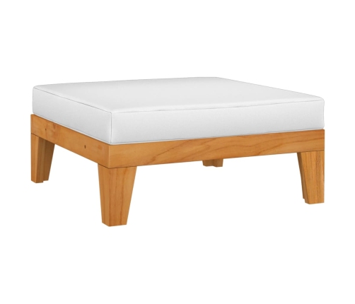 vidaXL 10-daļīgs dārza atpūtas mēbeļu komplekts, akācijas masīvkoks