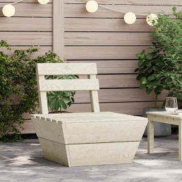 Vidējais Palešu Dīvāns, Moduļveida, Impregnēts Egles Koks Vidaxl