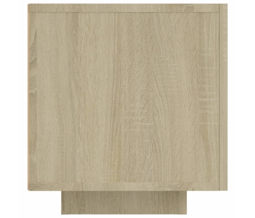 vidaXL TV skapītis ar LED lampiņām, 160x35x40 cm, ozolkoka krāsa