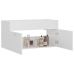vidaXL izlietnes skapītis, balts, 90x38,5x46 cm, skaidu plātne