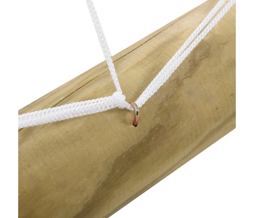 vidaXL futbola vārti ar tīklu, 160x80x100 cm, impregnēts priedes koks