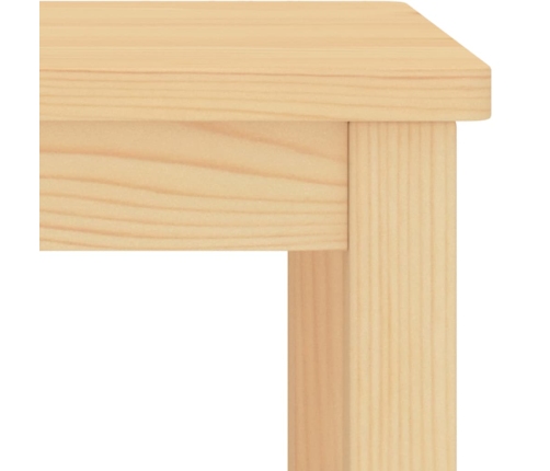 vidaXL naktsskapītis, dabīgā krāsā, 35x30x47 cm, priedes masīvkoks