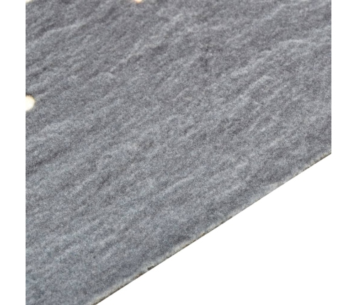 vidaXL virtuves paklājs, mazgājams, apdruka ar piparu, 60x300 cm