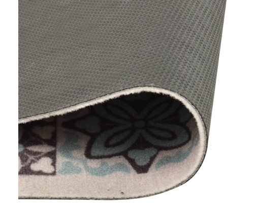 vidaXL virtuves paklājs, mazgājams, mozaīkas apdruka, 60x180 cm