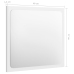 vidaXL 2-daļīgs vannasistabas mēbeļu komplekts, balts, skaidu plāksne