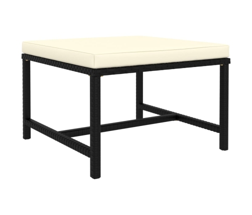 vidaXL 10-daļīgs dārza mēbeļu komplekts ar matračiem, PE rotangpalma