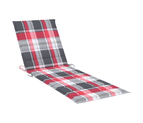 Sauļošanās Zvilnis Ar Galdiņu Un Matraci, Impregnēta Priede Vidaxl