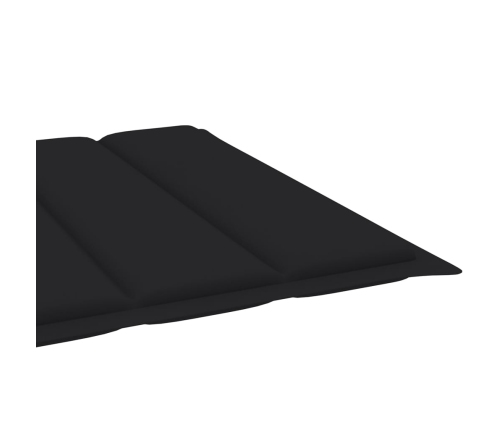 Sauļošanās Zvilnis Ar Galdiņu Un Matraci, Impregnēta Priede Vidaxl