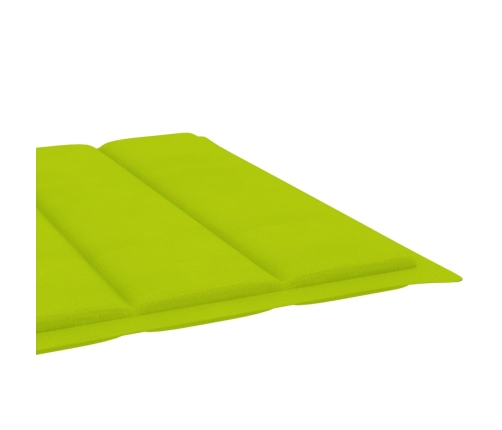 Sauļošanās Zvilnis Ar Galdiņu Un Matraci, Impregnēta Priede Vidaxl