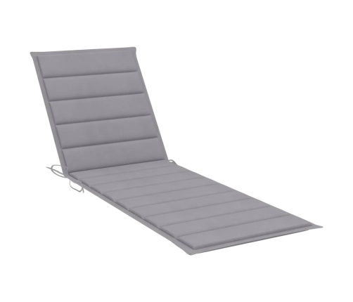 Sauļošanās Zvilnis Ar Galdiņu Un Matraci, Impregnēta Priede Vidaxl