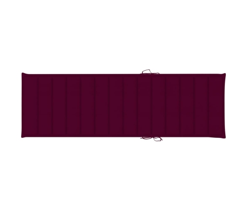 Sauļošanās Zvilnis Ar Galdiņu Un Matraci, Impregnēta Priede Vidaxl