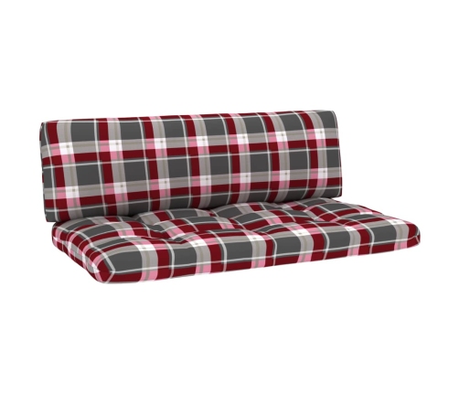 Vidējais Dārza Palešu Dīvāns, Melns, Impregnēts Priedes Koks Vidaxl