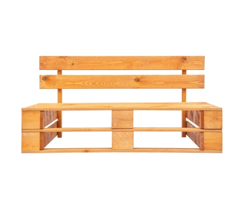 Vidējais Dārza Palešu Dīvāns, Medus Brūns, Impregnēta Priede Vidaxl