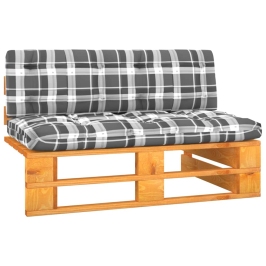 Vidējais Dārza Palešu Dīvāns, Medus Brūns, Impregnēta Priede Vidaxl