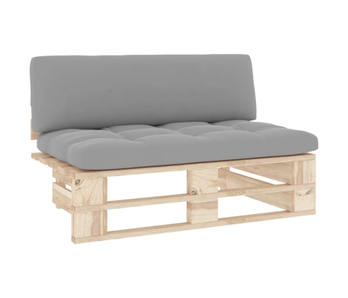 Vidējais Dārza Palešu Dīvāns, Impregnēts Priedes Koks Vidaxl