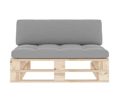 Vidējais Dārza Palešu Dīvāns, Impregnēts Priedes Koks Vidaxl