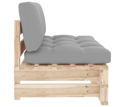 Vidējais Dārza Palešu Dīvāns, Impregnēts Priedes Koks Vidaxl