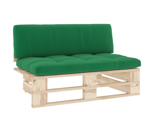 Vidējais Dārza Palešu Dīvāns, Impregnēts Priedes Koks Vidaxl