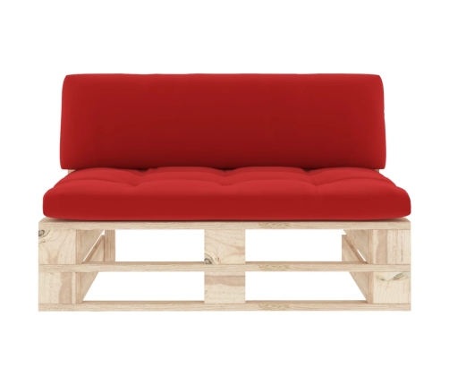 Vidējais Dārza Palešu Dīvāns, Impregnēts Priedes Koks Vidaxl