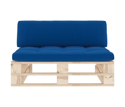 Vidējais Dārza Palešu Dīvāns, Impregnēts Priedes Koks Vidaxl