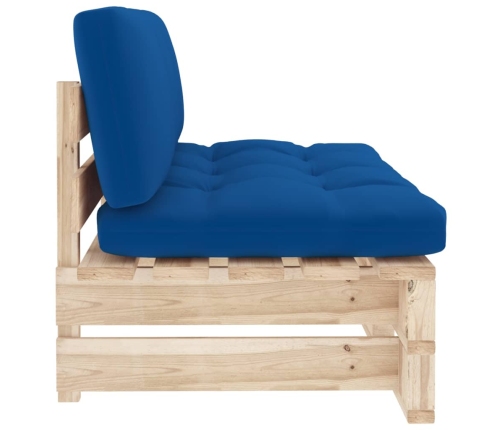 Vidējais Dārza Palešu Dīvāns, Impregnēts Priedes Koks Vidaxl