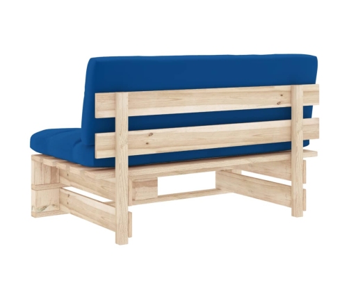 Vidējais Dārza Palešu Dīvāns, Impregnēts Priedes Koks Vidaxl