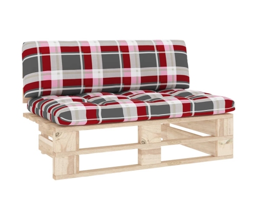 Vidējais Dārza Palešu Dīvāns, Impregnēts Priedes Koks Vidaxl