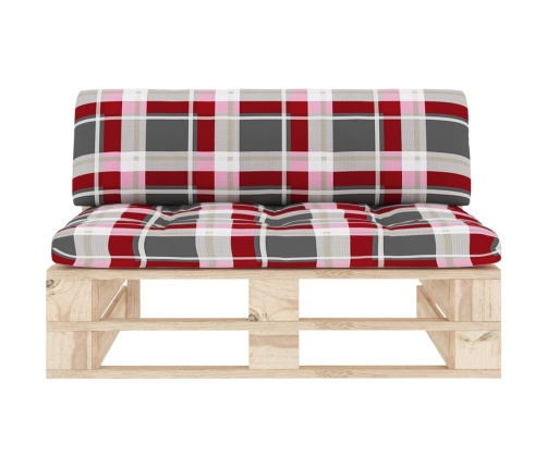 Vidējais Dārza Palešu Dīvāns, Impregnēts Priedes Koks Vidaxl