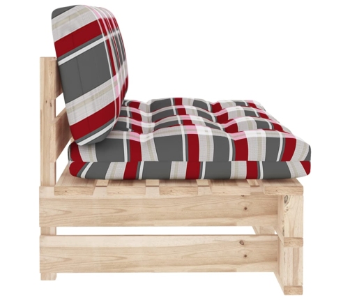 Vidējais Dārza Palešu Dīvāns, Impregnēts Priedes Koks Vidaxl