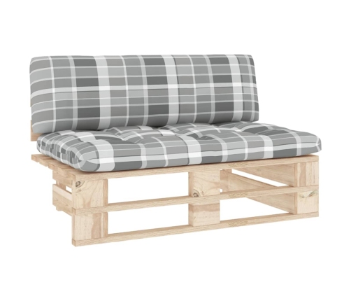 Vidējais Dārza Palešu Dīvāns, Impregnēts Priedes Koks Vidaxl